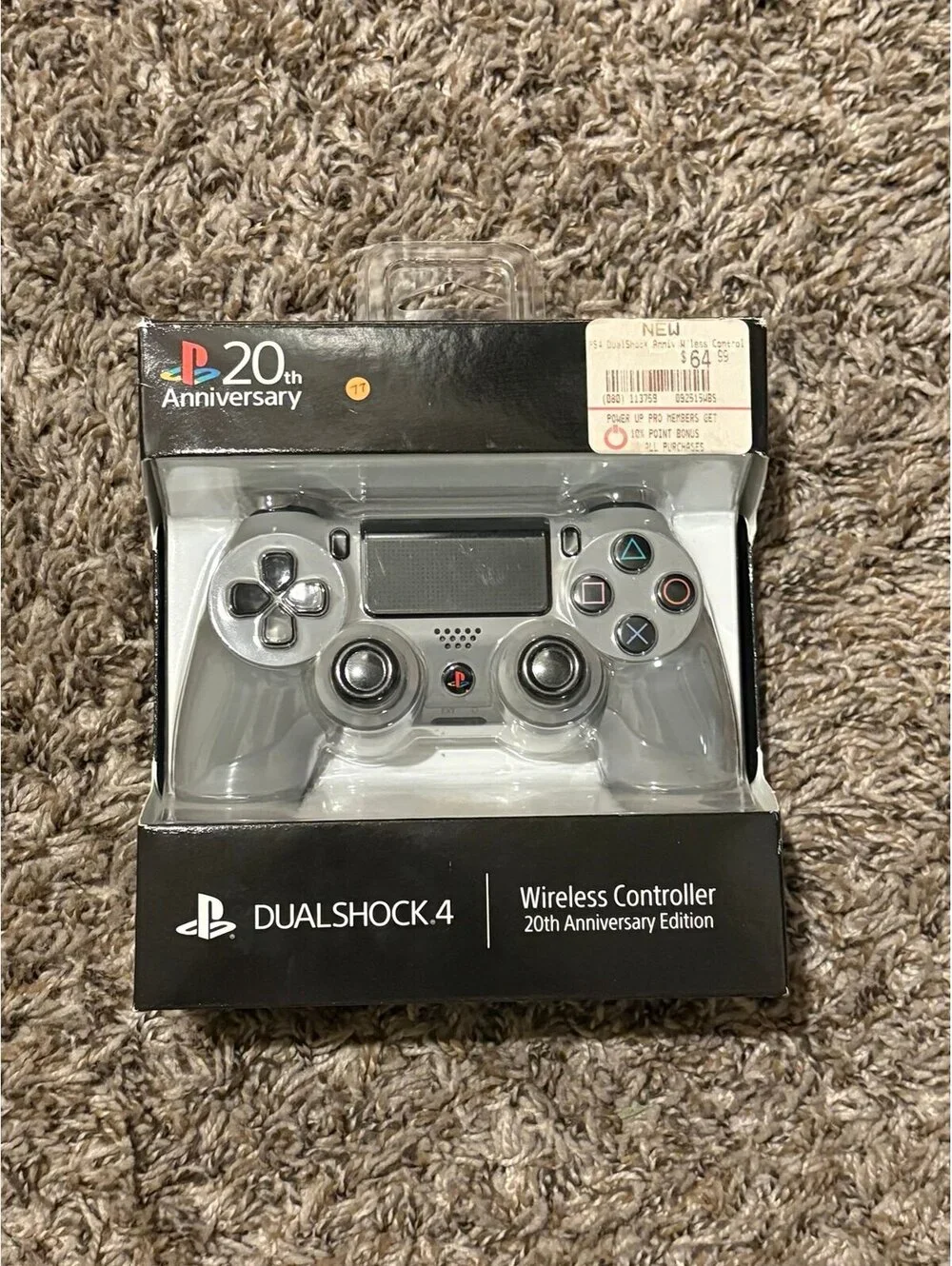PlayStation 4 Duelshock 4 controller (20th anniversary edition)